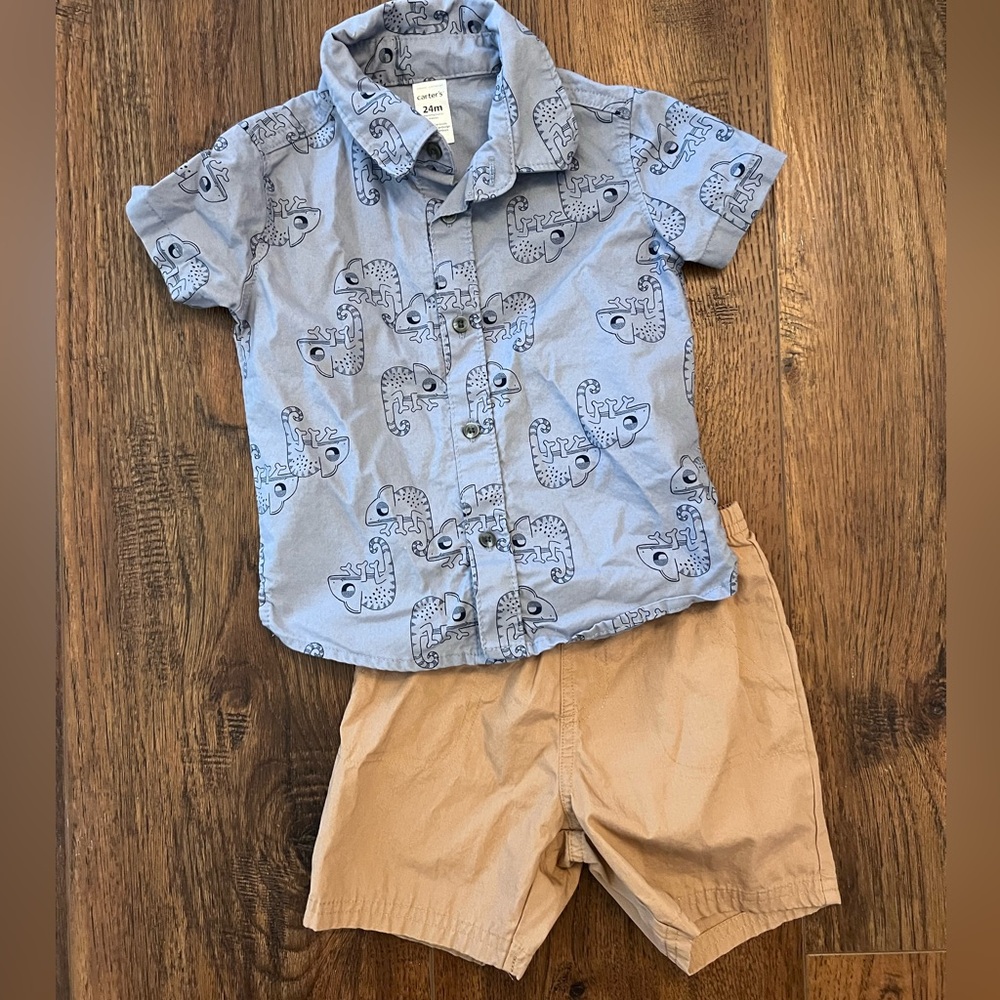 Carters Toddler Boys Matching Set